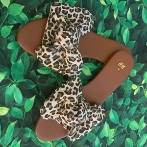 Leopard Print Slides H&M